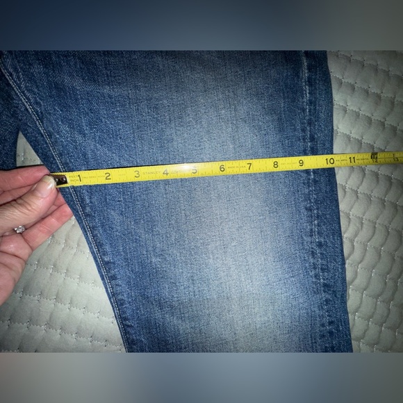 Mother Jeans Women's The Insider Crop Step Fray Girl Crush Raw Hem no size tag - Picture 15 of 15